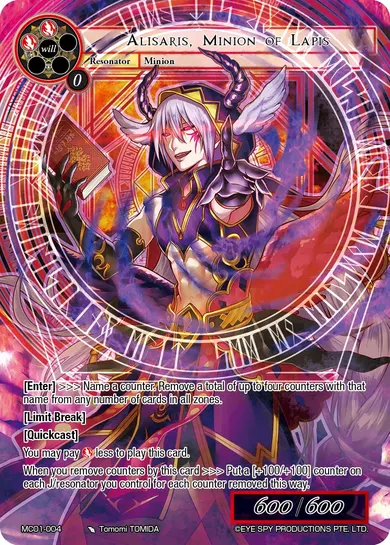 Alisaris, Minion of Lapis