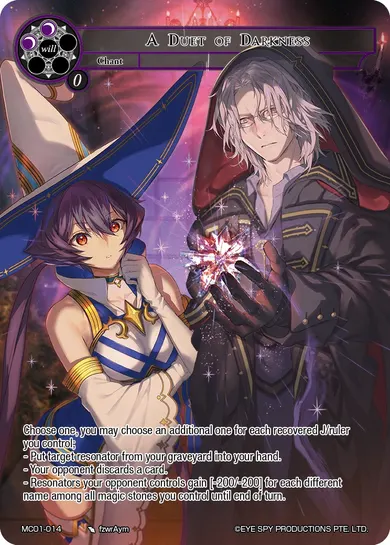 A Duet of Darkness