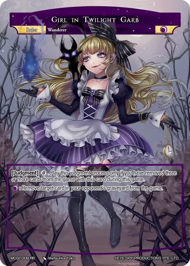 Girl in Twilight Garb