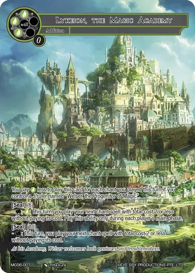 Lykeion, the Magic Academy