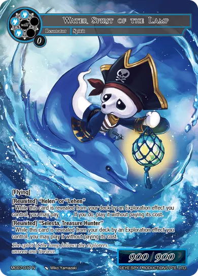 Water Spirit of the Lamp