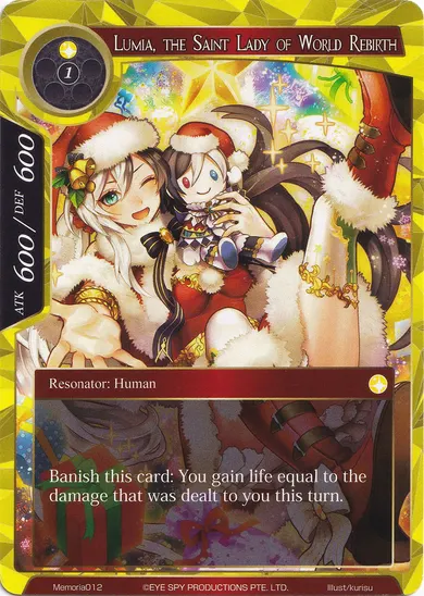 Lumia, the Saint Lady of World Rebirth