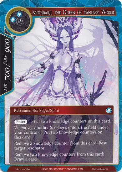 Moojdart, the Queen of Fantasy World