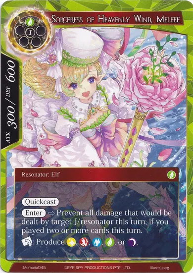 Sorceress of Heavenly Wind, Melfee