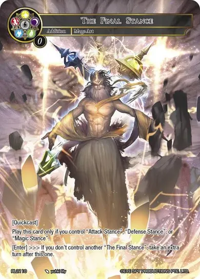 The Final Stance