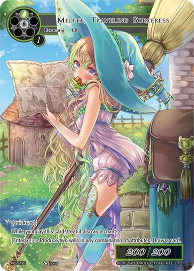 Melfee, Traveling Sorceress