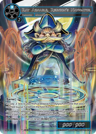 Ray Aznable, Reunion's Navigator