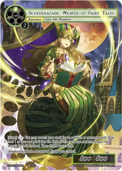 Scheherazade, Weaver of Fairy Tales