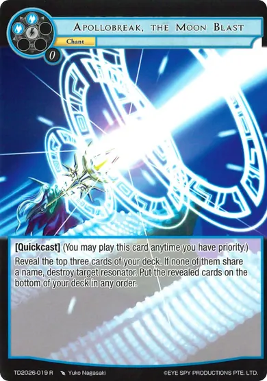 Apollobreak, the Moon Blast