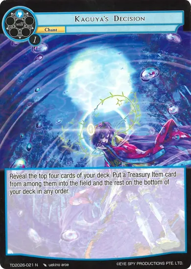 Kaguya's Decision
