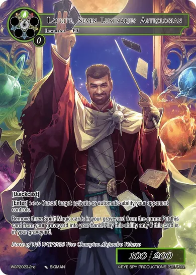 Laurite, Seven Luminaries Astrologian