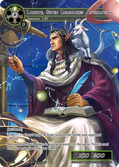 Laurite, Seven Luminaries Astrologian