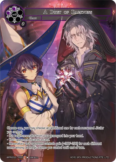 A Duet of Darkness