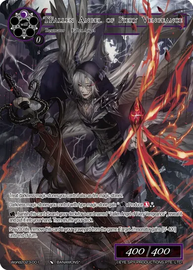 Fallen Angel of Fiery Vengeance