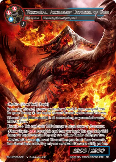 Varkuzhal, Archdemon Devourer of Gods