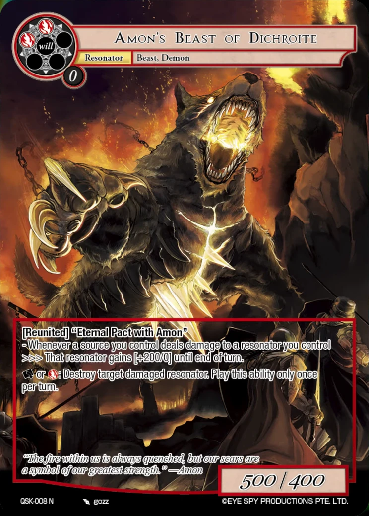 Amon's Beast of Dichroite