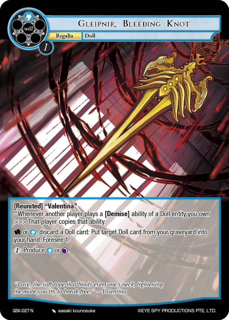 Gleipnir, Bleeding Knot