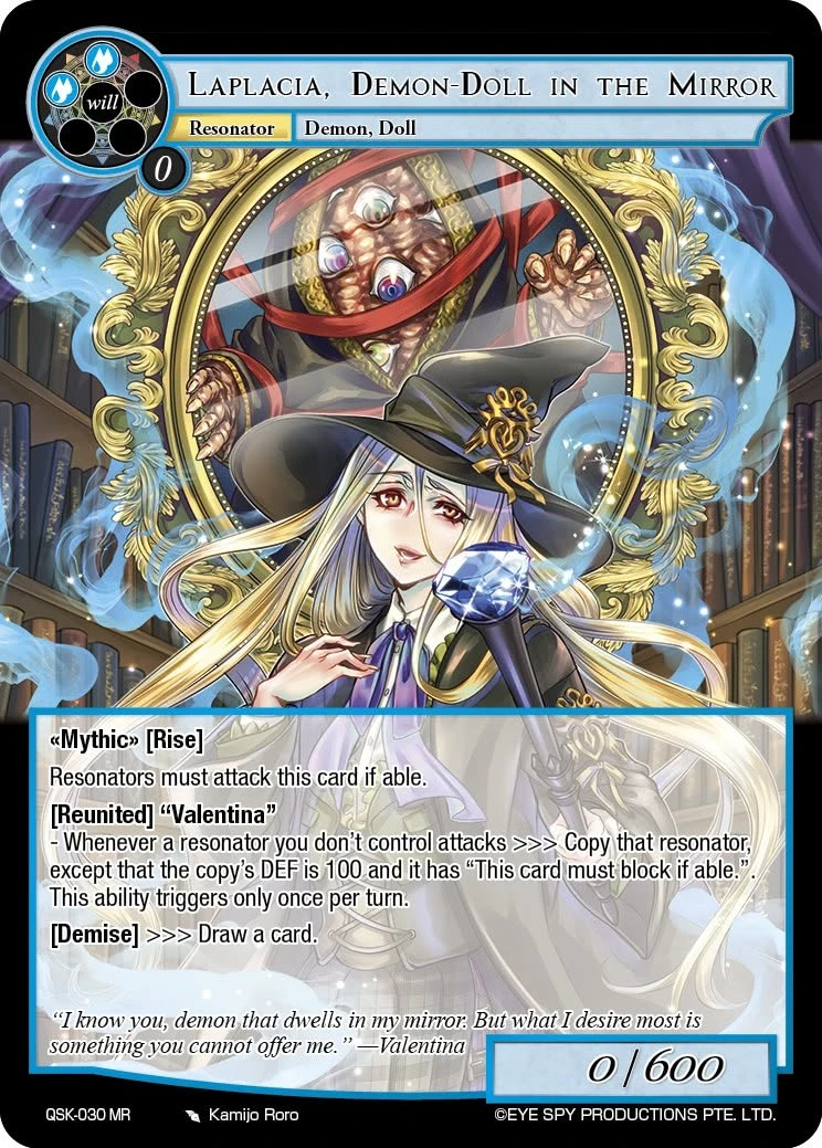 Laplacia, Demon-Doll in the Mirror