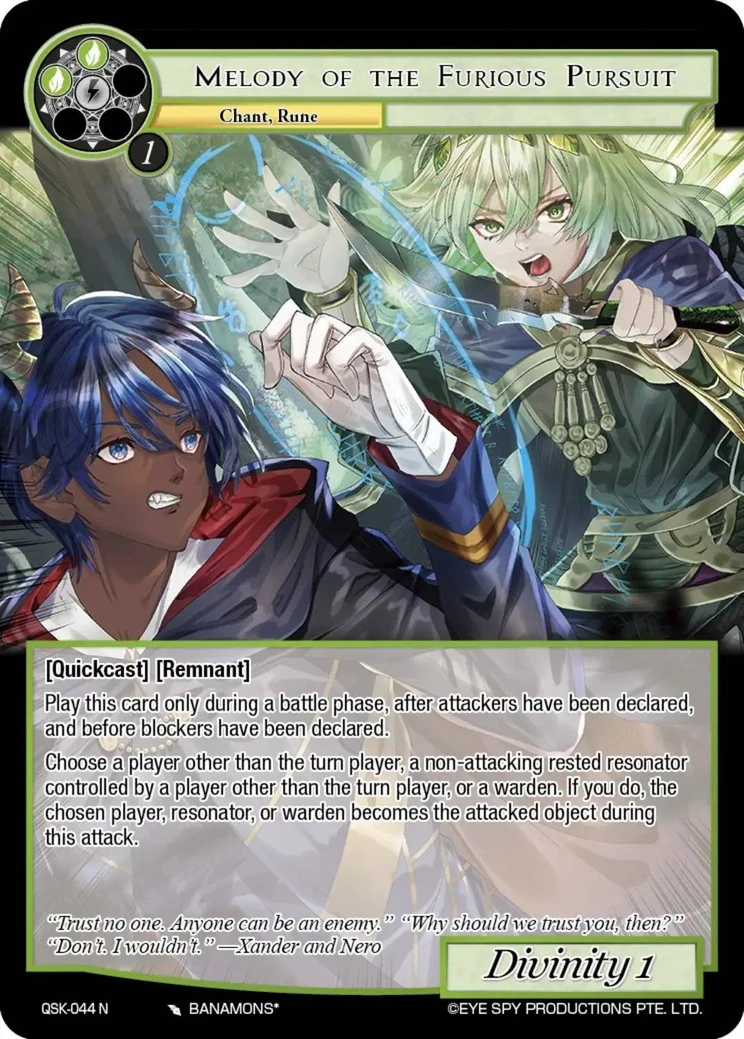 Melody of the Furious Pursuit