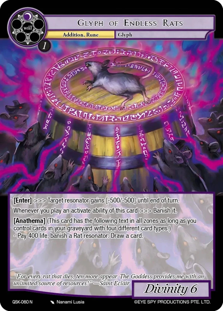 Glyph of Endless Rats