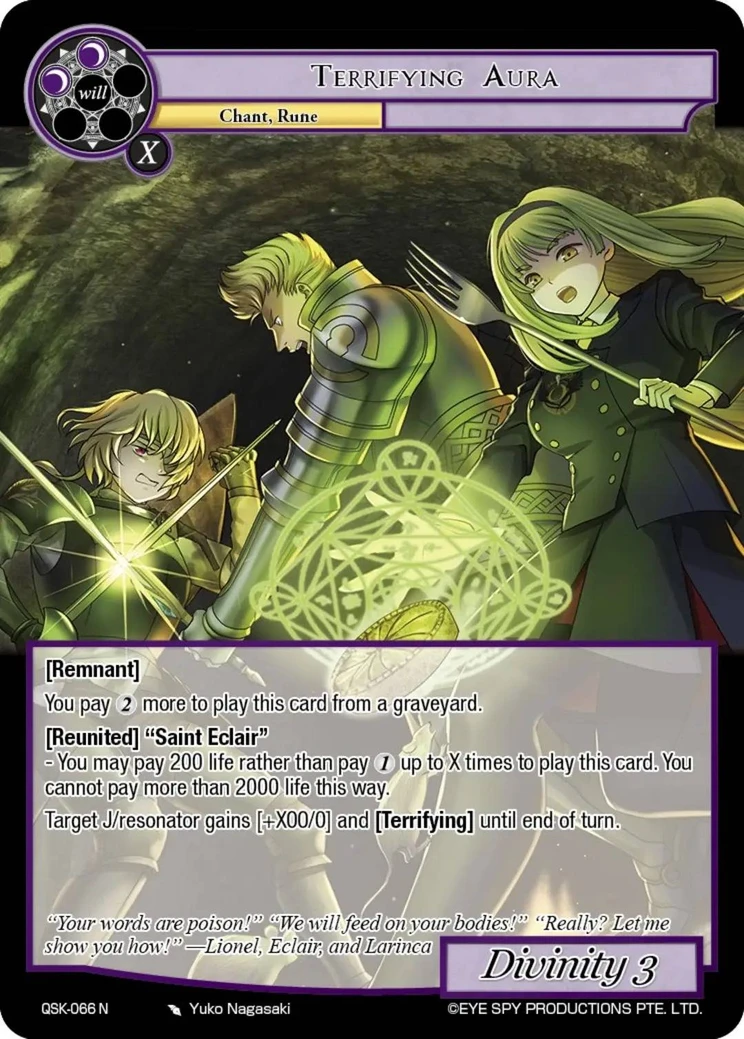 Terrifying Aura