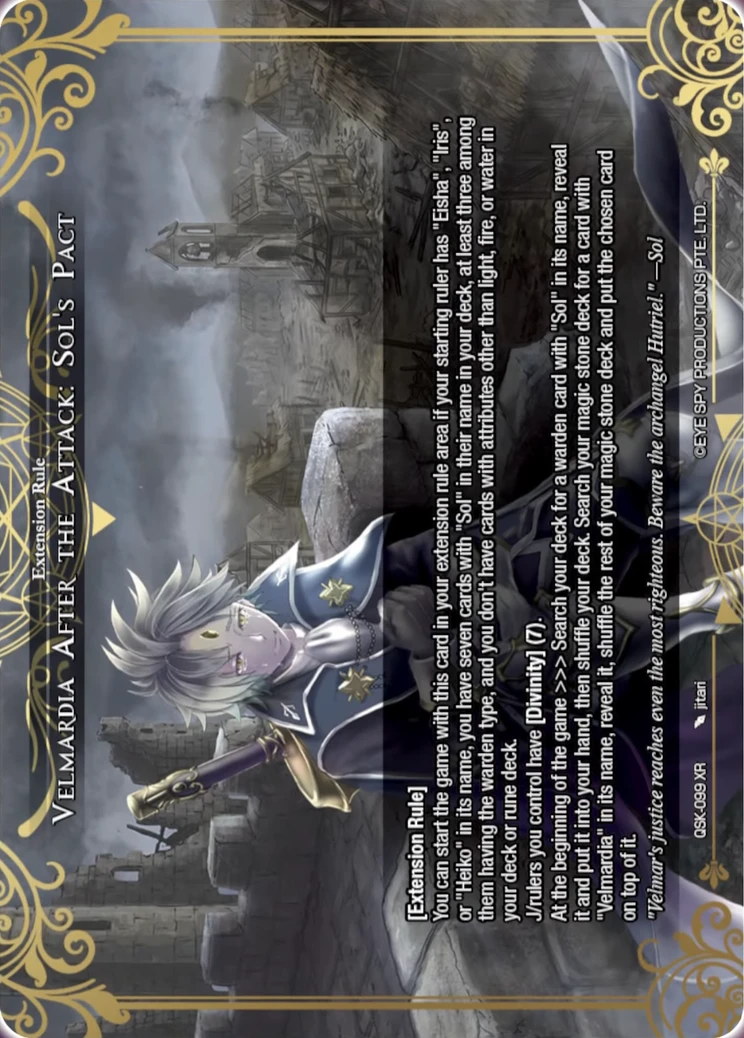 Velmardia After the Attack: Sol's Pact