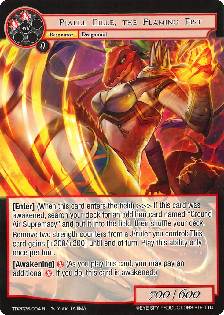 Pialle Eille, the Flaming Fist
