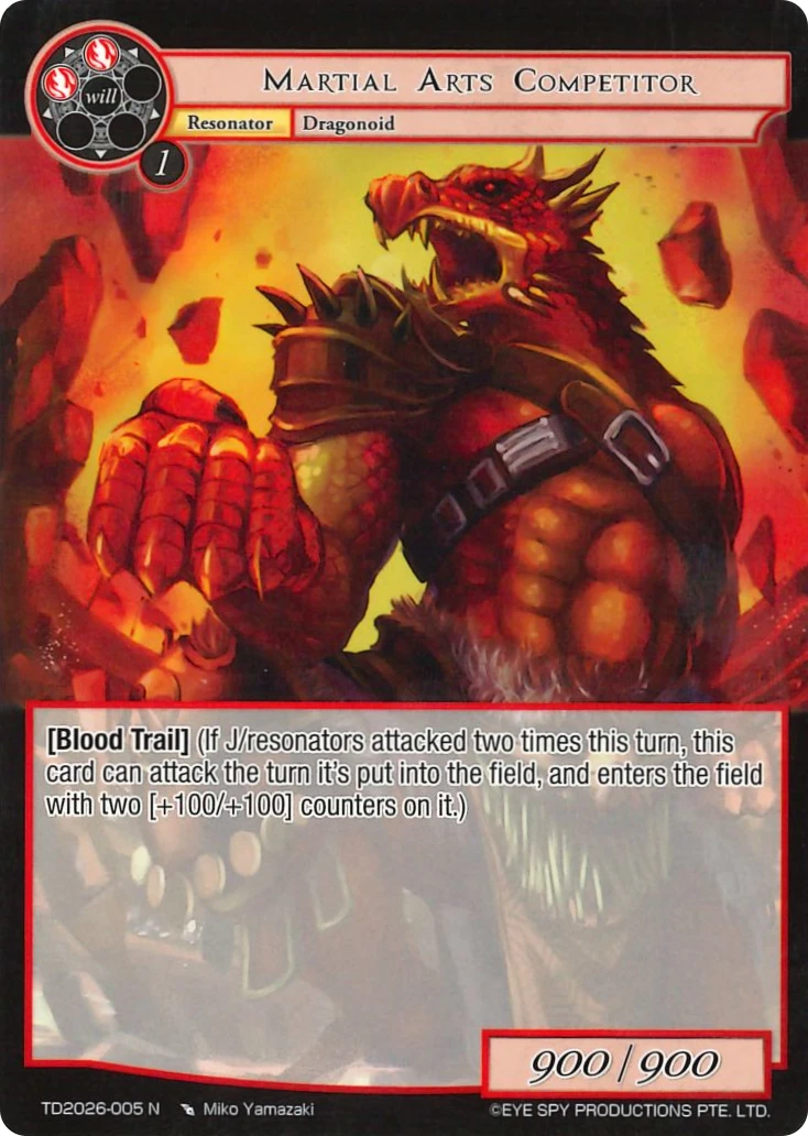 Martial Arts Competitor
